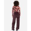 Afbeelding van ATO Berlin | Blouse Arabella, bordeaux roze wolkig patroon
