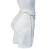 Afbeelding van Banned | Heupketting silver crescent met maantjes, sterren en zonnetje