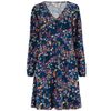 Afbeelding van Sugarhill Brighton | Blauwe jurk, Bibi Midnight Woodland print