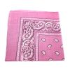 Afbeelding van Onkar | Bandana haarband en sjaal met paisley patroon, Pink