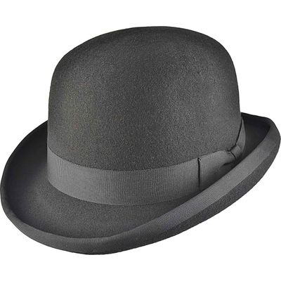 Foto van Major wear | Bolhoed, zwarte klassieke bowler 