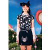 Afbeelding van Hell Bunny | Blouse Roxi met Care bears vriendjes, met wit kraagje en borduursels
