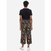 Afbeelding van ATO Berlin | Linnea, luchtige 7/8 ste broek van Eco viscose met tropische print