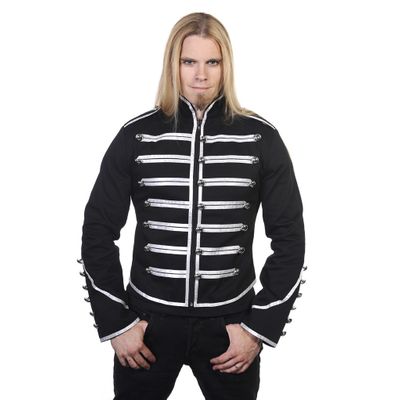 Foto van Banned | Drummer Jacket, zwart wit
