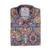 Afbeelding van Relco | Overhemd multi coloured paisley patroon