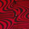 Afbeelding van Chenaski | overhemd Seventies Wavyline Red Black