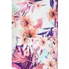 Afbeelding van Hearts & Roses | Swing jurk Ida met paarse tropische print 