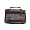 Afbeelding van Banned | Handtas Buckle met strikje retro, dark coffee