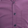 Afbeelding van Chenaski | Retro overhemd 70s Basic Aubergine 