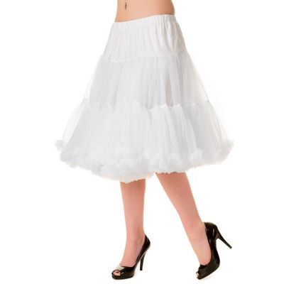 Foto van Petticoat Starlite over de knie met extra volume, wit