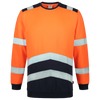 Afbeelding van Sweater High Vis Bicolor | fluororanje/donkermarine | 303004-14010 | TRICORP SAFETY