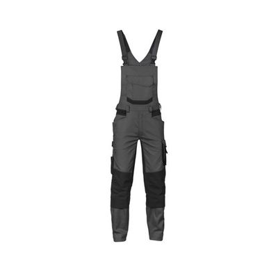 Dassy Tuinbroek met stretch TRONIX | 400163 | antracietgrijs/zwart