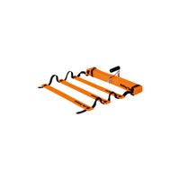 Coördinatieladder flex | neon oranje/zwart | 7241913