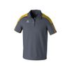 Afbeelding van ERIMA EVO STAR polo Unisex | slate grey/geel | 1112405