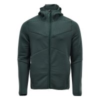Mascot CUSTOMIZED Fleece capuchontrui met rits | 22603-681 | 34-bosgroen
