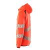 Afbeelding van Mascot Accelerate Safe Capuchontrui met rits | 19284-781 | 22210-hi-vis rood/donkermarine