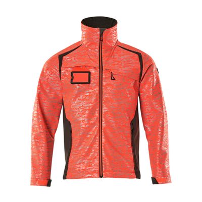 Mascot Accelerate Safe Softshell jas | 19202-291 | 22218-hi-vis rood/donkerantraciet Mascot Accelerate Safe Softshell jas | 19202-291 | 22218-hi-vis rood/donkerantraciet