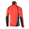 Afbeelding van Mascot Accelerate Safe Fleecetrui met rits | 19403-316 | 22210-hi-vis rood/donkermarine