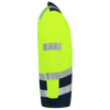 Afbeelding van Poloshirt High Vis Bicolor Lange Mouw | fluorgeel/donkermarine | 203008-17010 | TRICORP SAFETY