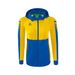 ERIMA Six Wings trainingsjack met capuchon Dames | new royal/geel | 1032221