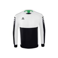 ERIMA Six Wings sweatshirt Unisex | zwart/wit | 1072210