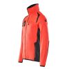 Afbeelding van Mascot Accelerate Safe Fleecetrui met rits | 19403-316 | 22210-hi-vis rood/donkermarine