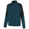 Afbeelding van Sweatvest Bicolor Redefined Dames | petrol/zwart | 306122-9309 | TRICORP WORKWEAR