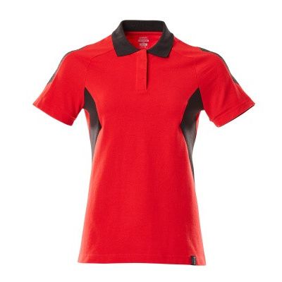 Mascot 18393-961 Poloshirt dames signaal rood/zwart