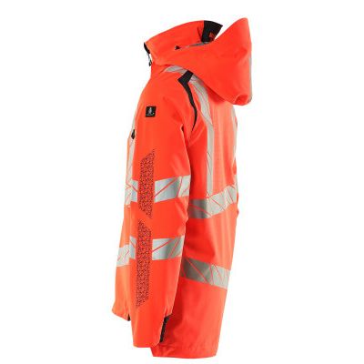 Foto van Mascot Accelerate Safe Shell jas | 19001-449 | 22210-hi-vis rood/donkermarine