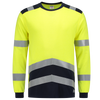 Afbeelding van T-shirt Multinorm Bicolor | fluorgeel/donkermarine | 103003-17010 | TRICORP SAFETY