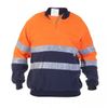 Afbeelding van Hydrowear Texel fleecejack EN471 | 040450-141 | oranje/marine