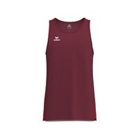 ERIMA T&F WINGS Singlet Unisex | bordeaux/rood | 8282606
