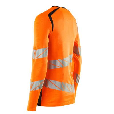 Foto van Mascot Accelerate Safe T-shirt, met lange mouwen | 19081-771 | 14010-hi-vis oranje/donkermarine