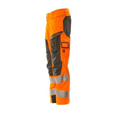 Foto van Mascot Accelerate Safe Broek met kniezakken | 19079-511 | 1418-hi-vis oranje/donkerantraciet