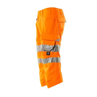 Foto van Driekwart broek met kniezakken, klasse 2 | 17549-860 | 014-hi-vis oranje