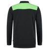 Afbeelding van Polosweater Bicolor Naden | zwart/limegroen | 302004-0937 | TRICORP WORKWEAR