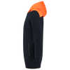Afbeelding van Sweater High Vis Capuchon | donkermarine/fluororanje | 303005-01014 | TRICORP SAFETY