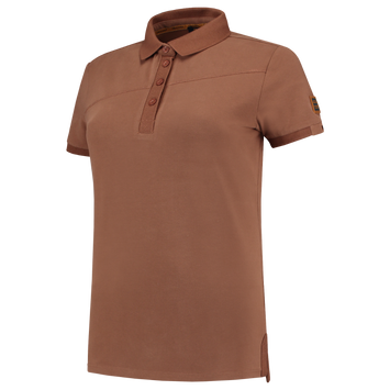 Foto van Poloshirt Premium Naden Dames | notenbruin | 204003-54 | TRICORP WORKWEAR