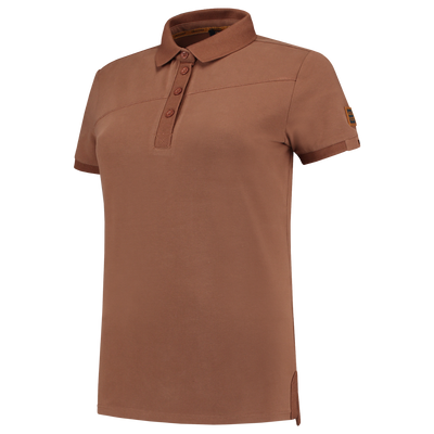 Foto van Poloshirt Premium Naden Dames | notenbruin | 204003-54 | TRICORP WORKWEAR
