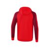 Afbeelding van ERIMA Six Wings trainingsjack met capuchon Unisex | rood/bordeaux | 1032205