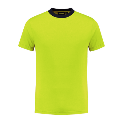 Indushirt TS 180 T-shirt lime-marine