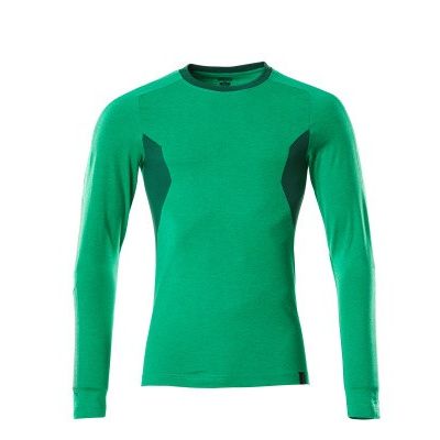 Mascot 18381-959 T-shirt, met lange mouwen gras groen/groen