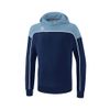 Afbeelding van ERIMA CHANGE by erima sweatshirt met capuchon Kinderen | new navy/faded denim/wit | 1072308