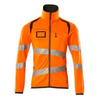 Mascot Accelerate Safe Fleecetrui met rits | 19103-315 | 1418-hi-vis oranje/donkerantraciet