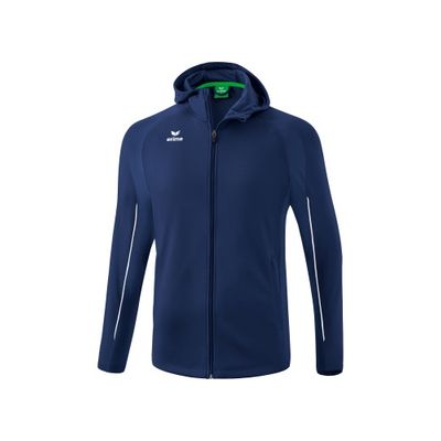 Foto van ERIMA LIGA STAR trainingsjack met capuchon Kinderen | new navy/wit | 1032329