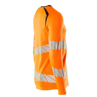 Foto van Mascot Accelerate Safe T-shirt, met lange mouwen | 19081-771 | 14010-hi-vis oranje/donkermarine