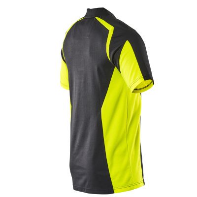 Foto van Mascot Accelerate Safe Poloshirt | 22083-771 | 0917-zwart/hi-vis geel