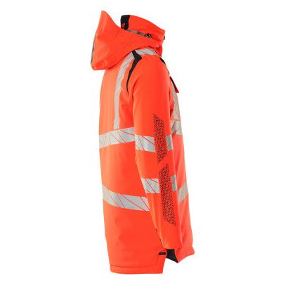 Foto van Mascot Accelerate Safe Parka | 19030-449 | 22210-hi-vis rood/donkermarine