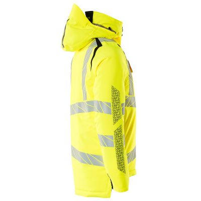 Foto van Mascot Accelerate Safe Winterjas | 19035-449 | 1709-hi-vis geel/zwart