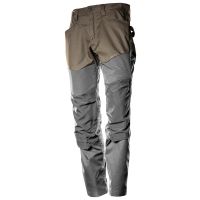 Mascot Customized Werkbroek met kniezakken | 22479-230 | 5689-donkerzand/steengrijs